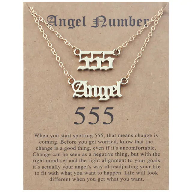 Angel numbers Necklace