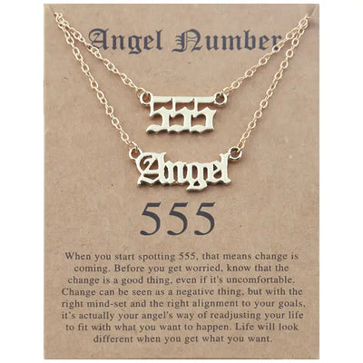 Angel numbers Necklace
