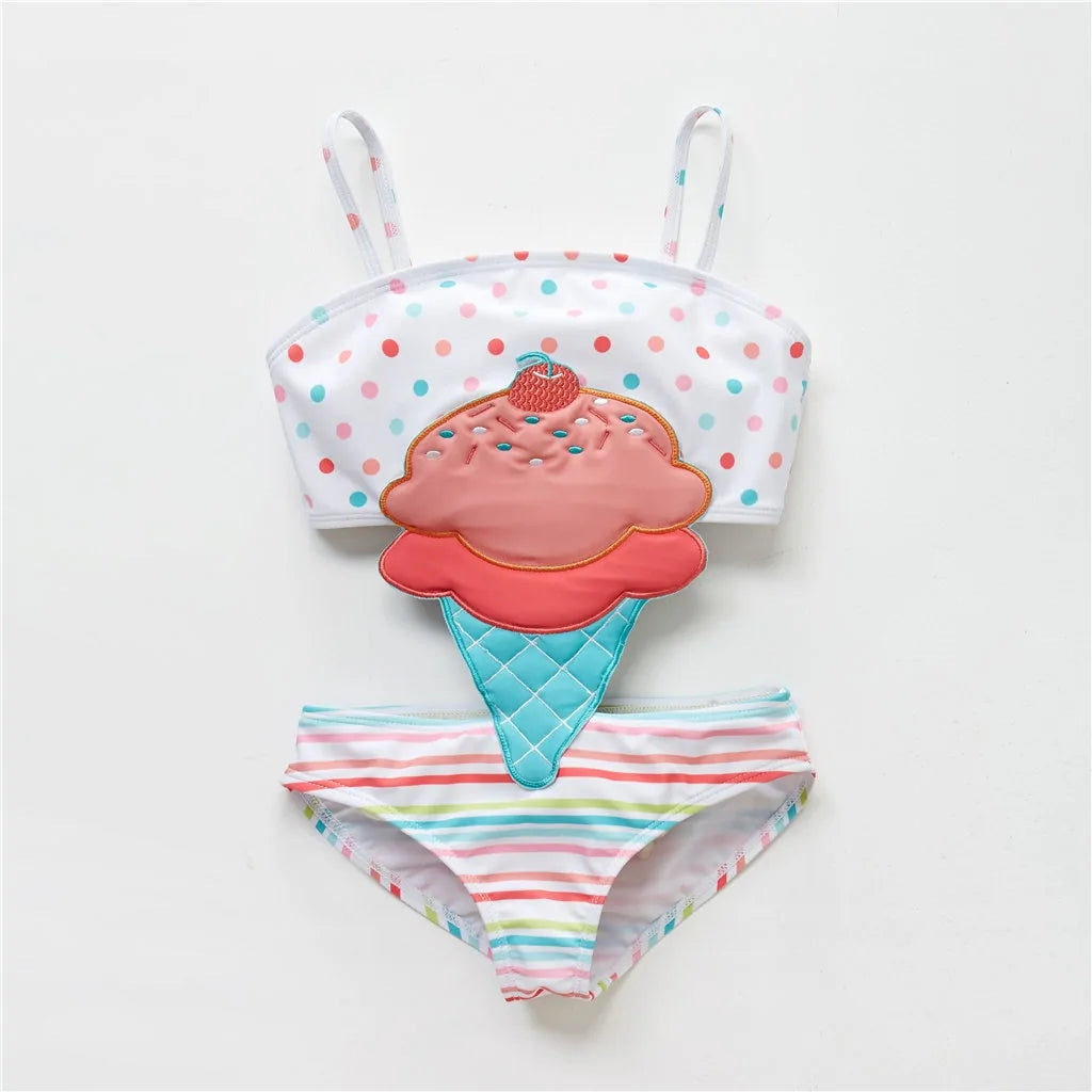 Baby Girls Watermelon Swimsuit