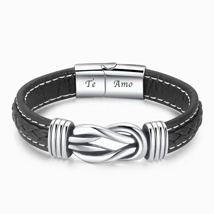 Fashion Accessories Men's Leather Bracelet