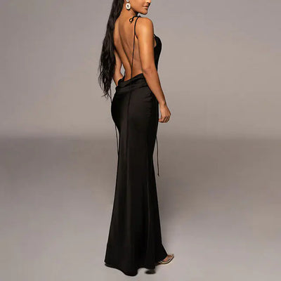 Women's Backless Party Dress