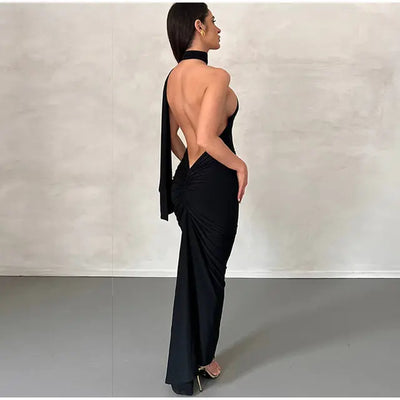 Women's Backless Party Dress