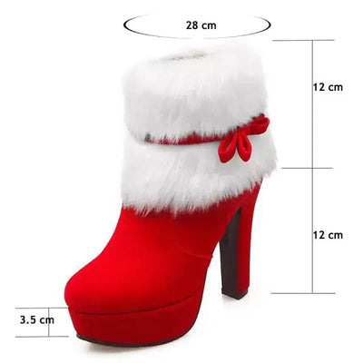 Boots Christmas High Heels