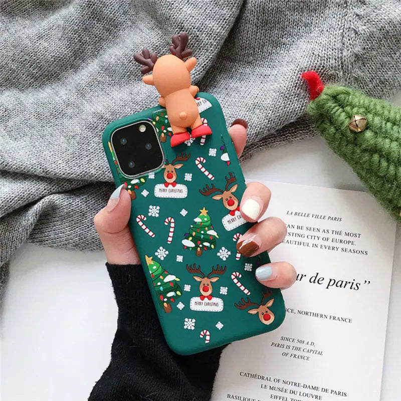 Christmas Silicone iPhone Case