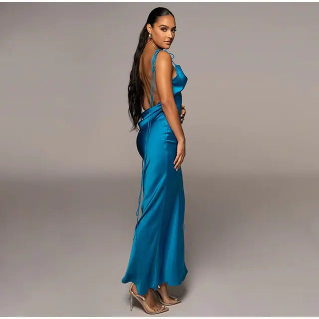 Women's Backless Party Dress