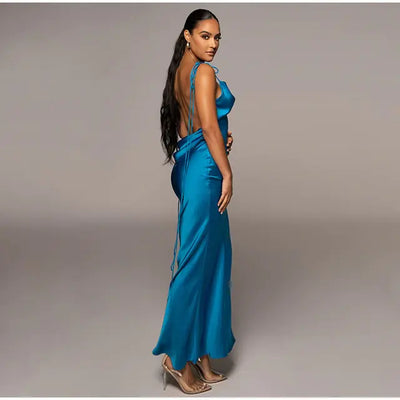 Women's Backless Party Dress