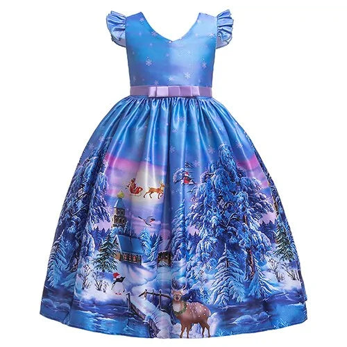 Children's Christmas-Style Dress