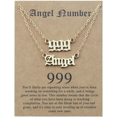 Angel numbers Necklace