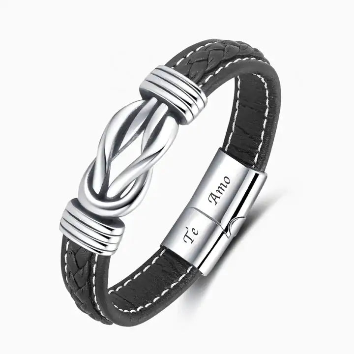 Fashion Accessories Men's Leather Bracelet