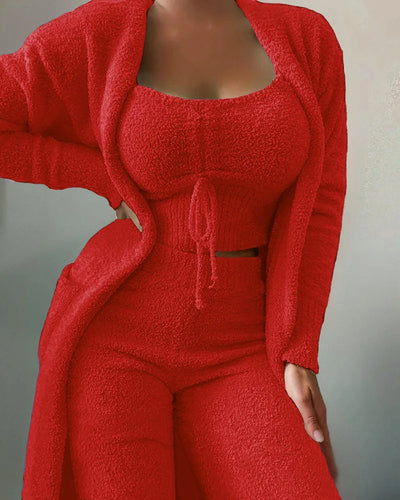 Autumn Winter Pajamas Set