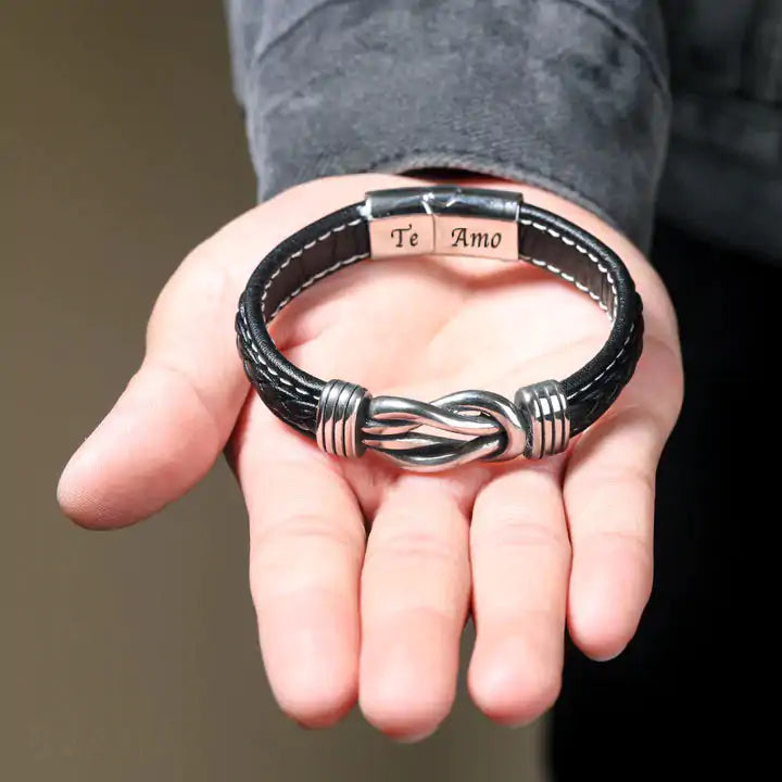 Fashion Accessories Men's Leather Bracelet