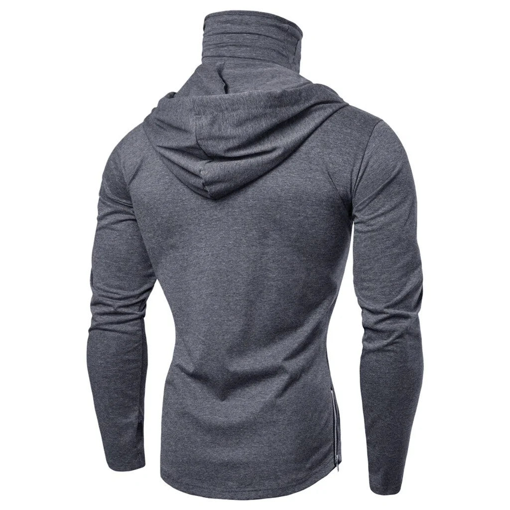 Men's Running Fitness Hoodie with Mask