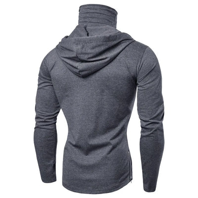 Men's Running Fitness Hoodie with Mask