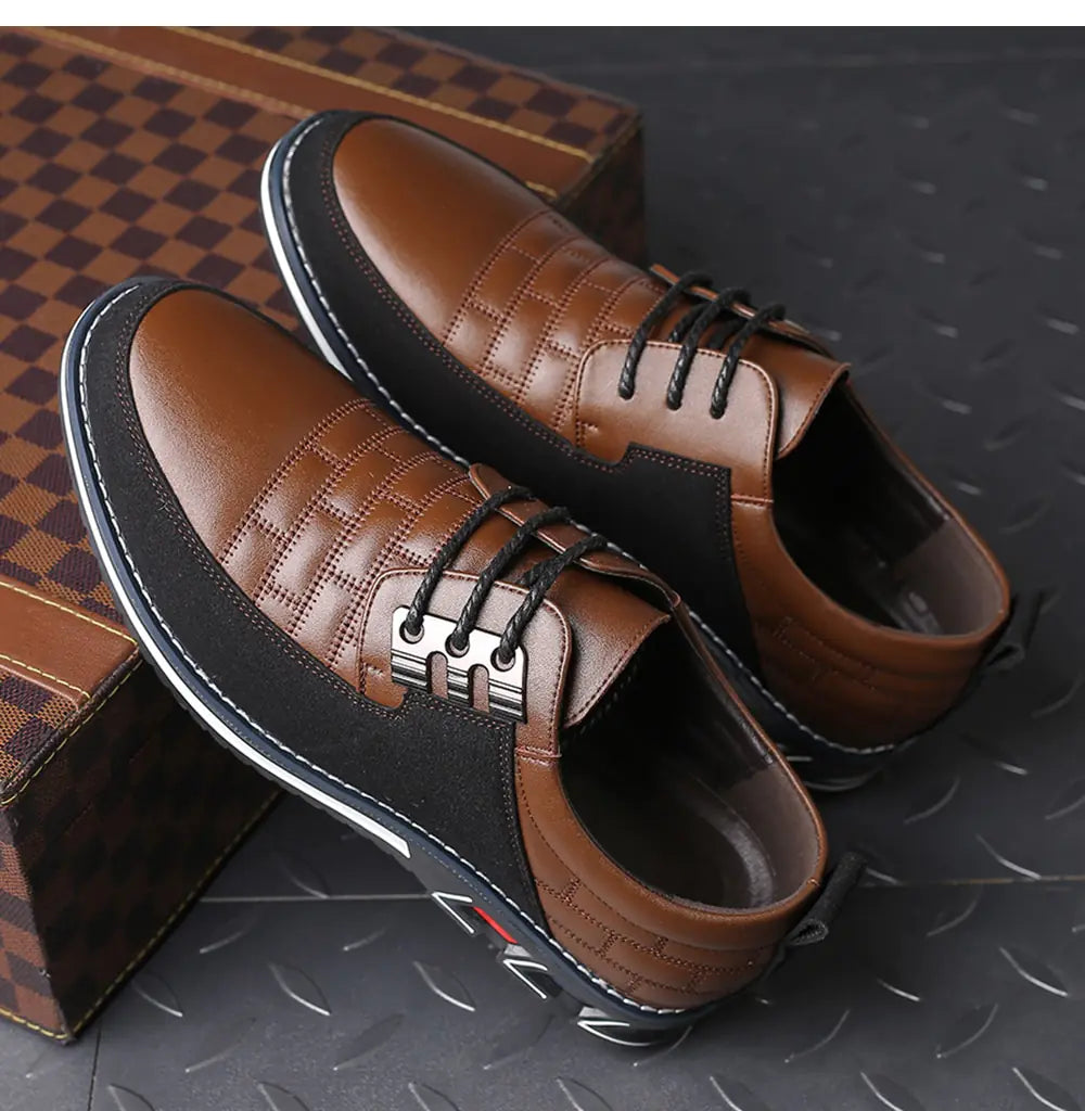 Men Classic Fashion Lace-Up Sneakers