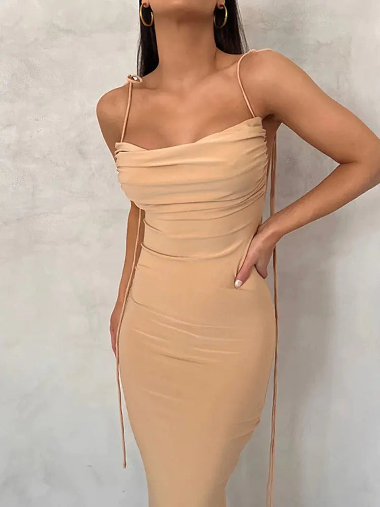 Women's Backless Party Dress