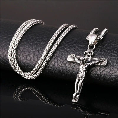 Gold Cross Chain Necklace