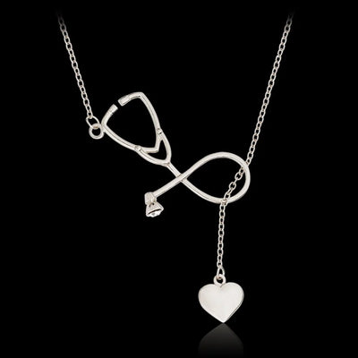 Women Fashion Stethoscope Necklace