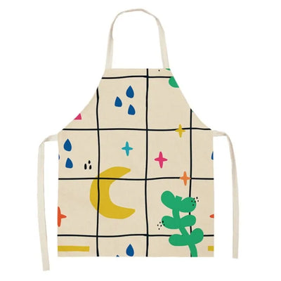 Cactus Printed Kitchen Apron