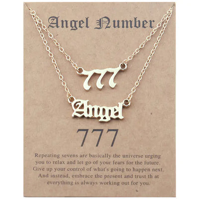 Angel numbers Necklace