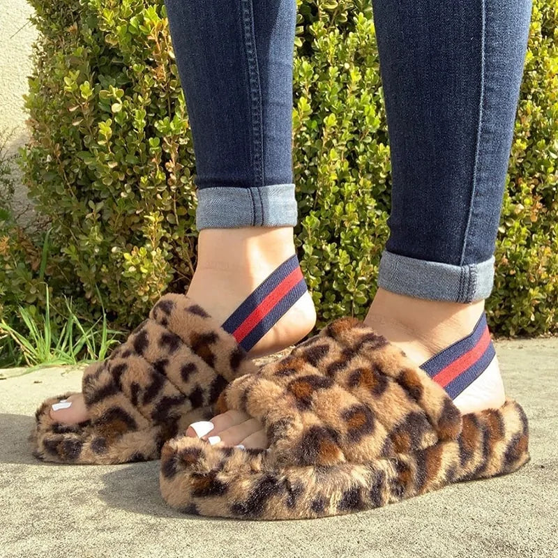 Women's Sponge Cake Cotton Slippers