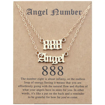 Angel numbers Necklace