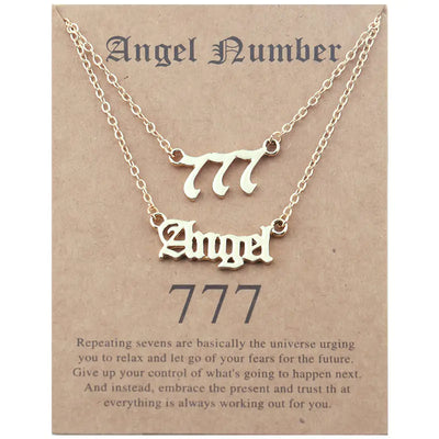 Angel numbers Necklace
