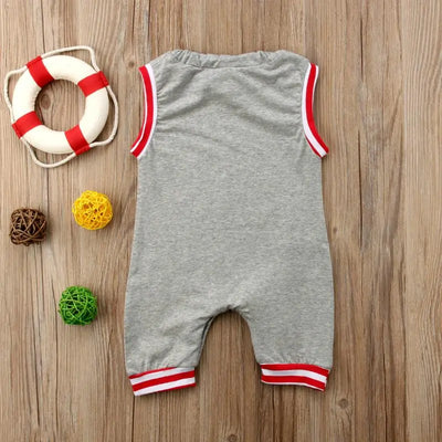 Baby Boy Printed Glasses Romper