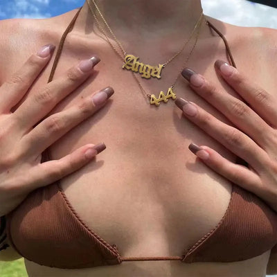 Angel numbers Necklace