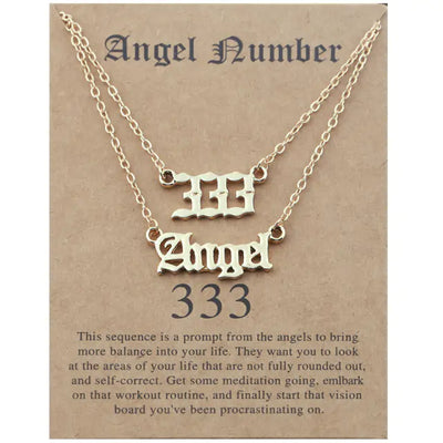 Angel numbers Necklace