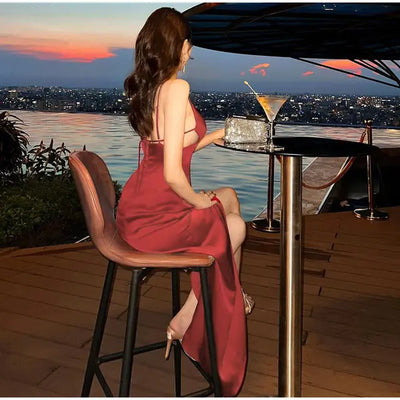 Women's Backless Party Dress