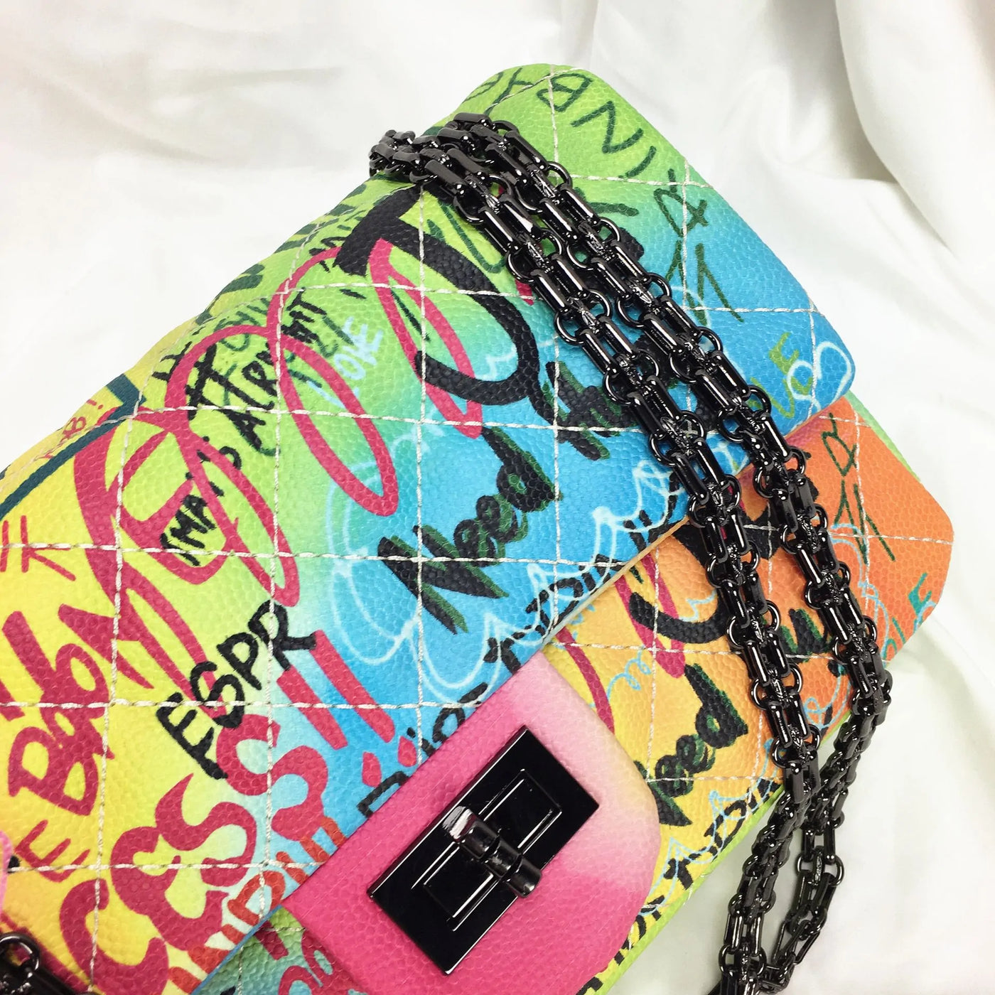 Graffiti Printing Shoulder Bag