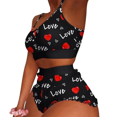 Women's Print Pajama Set