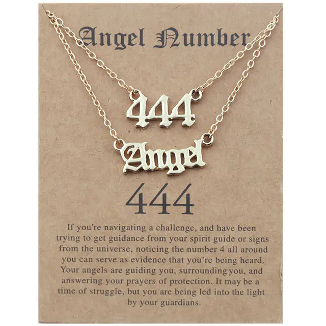 Angel numbers Necklace