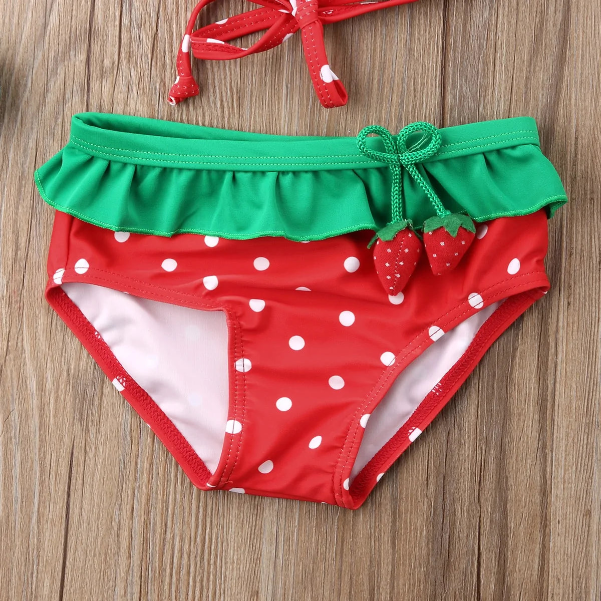 Baby Girl Strawberry Printed Bikini