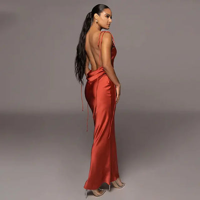 Women's Backless Party Dress