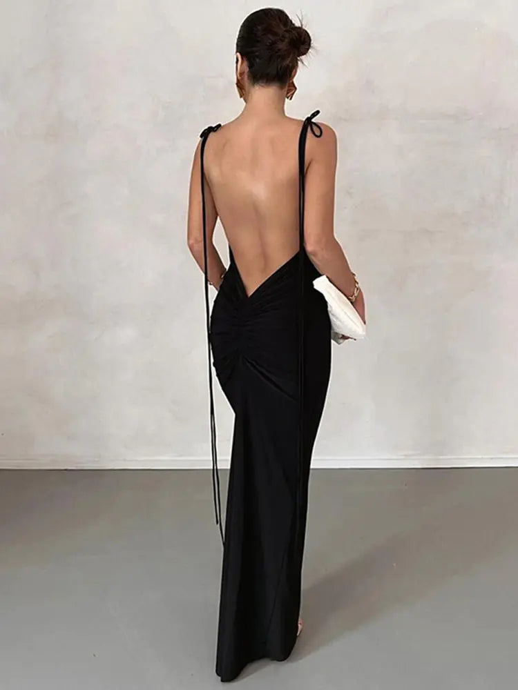 Women's Backless Party Dress