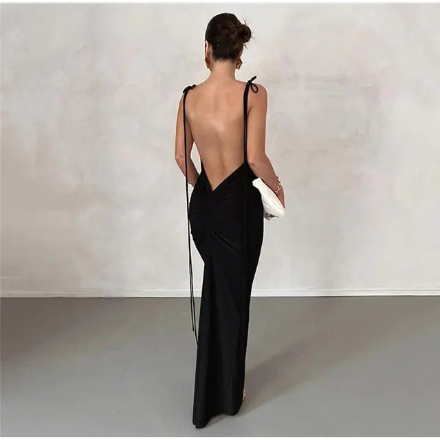 Women's Backless Party Dress