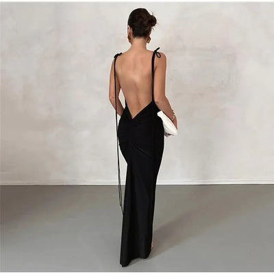 Women's Backless Party Dress