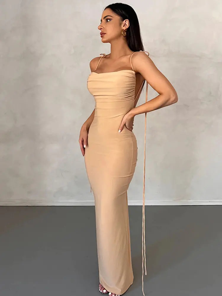 Women's Backless Party Dress