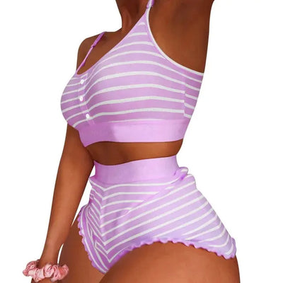 Women's Print Pajama Set
