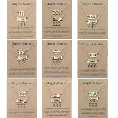 Angel numbers Necklace