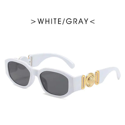 Lonsy Vintage Small Rectangle Sunglasses