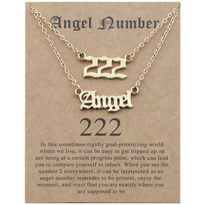 Angel numbers Necklace
