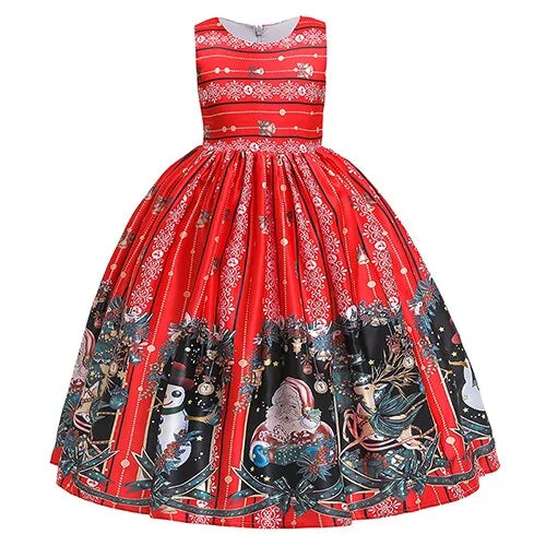 Children's Christmas-Style Dress