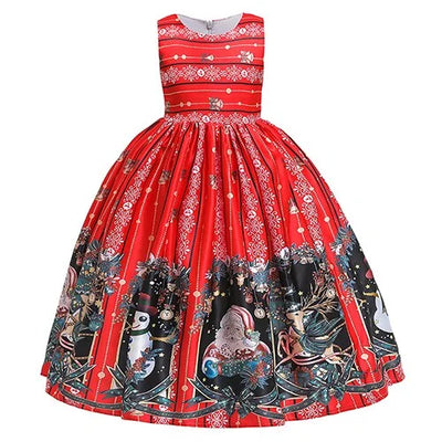 Children's Christmas-Style Dress