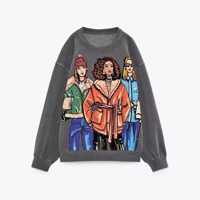 Women Fashion Sweatshirts