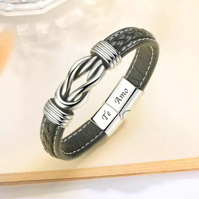 Fashion Accessories Men's Leather Bracelet