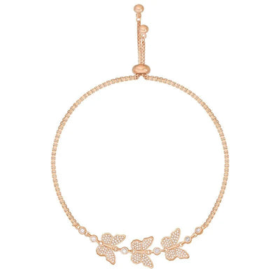 Fashion New Butterfly Crystal Zircon Bracelet