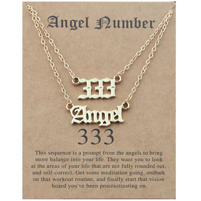 Angel numbers Necklace